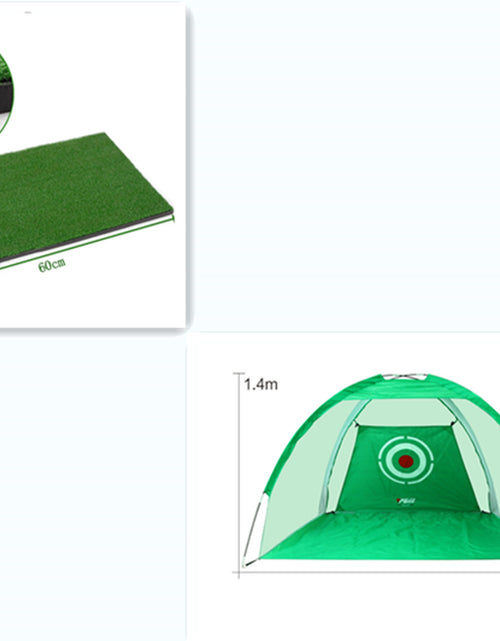 Load image into Gallery viewer, Golf Practice Net Tent Golf Hitting Cage Garden Grassland Practice Tent Golf Training Equipment Mesh Outdoor
