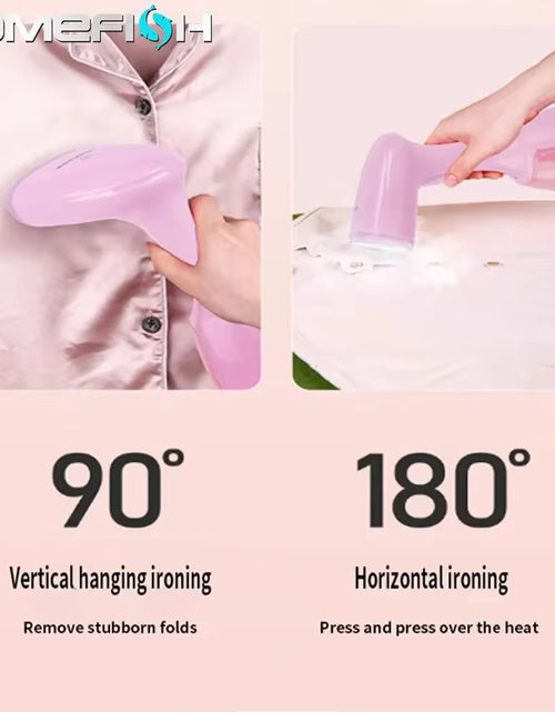 Load image into Gallery viewer, Garment Steamers 280Ml Handheld Fabric Steamer 7 Holes 20 Seconds Fast-Heat 1500W Garment Steamer for Home Travelling Portable
