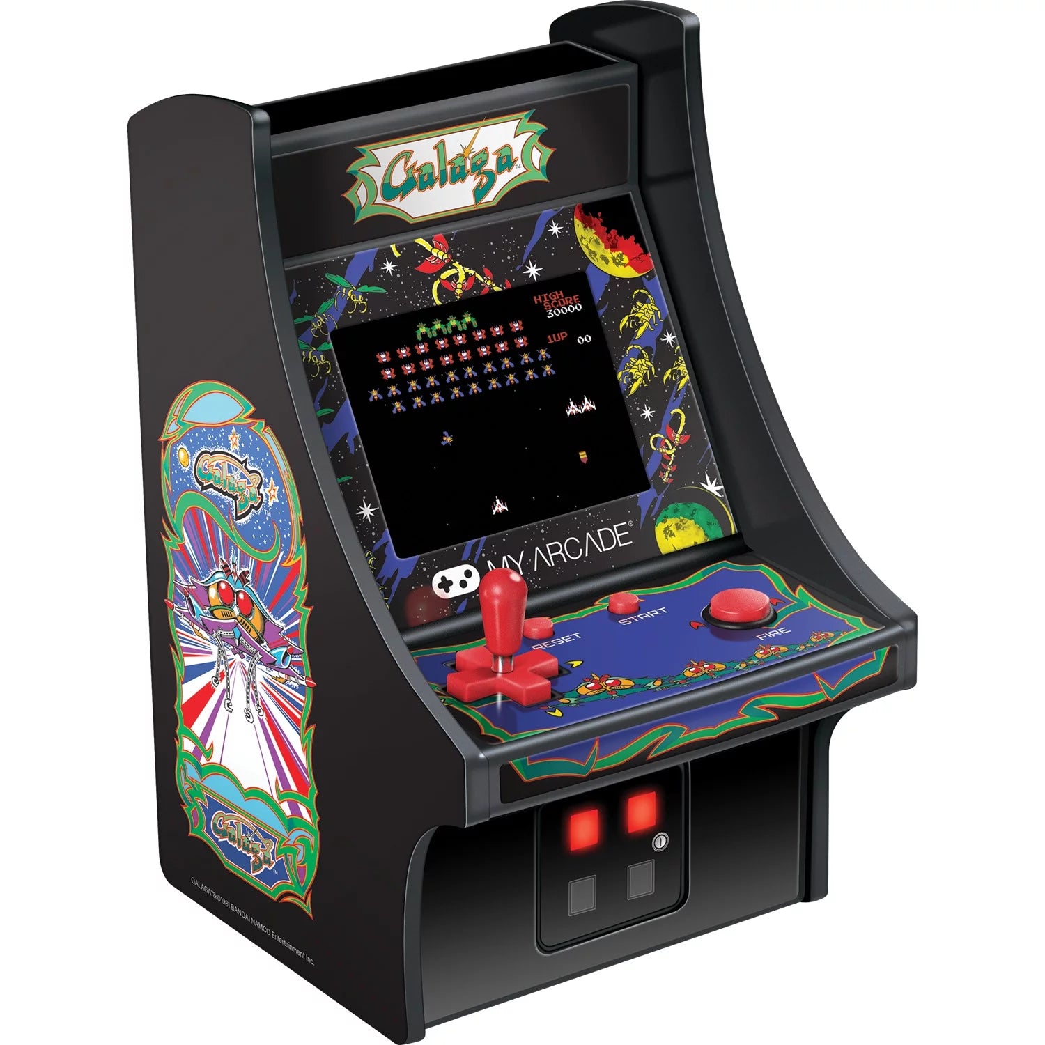 6" Collectible Retro Galaga Micro Player