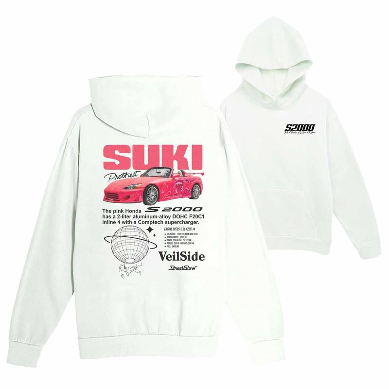 Fast and Furious Hoodie T-Shirt , Suki Shirt , Skyline GT-R34 Unisex Shirt Menswear Top