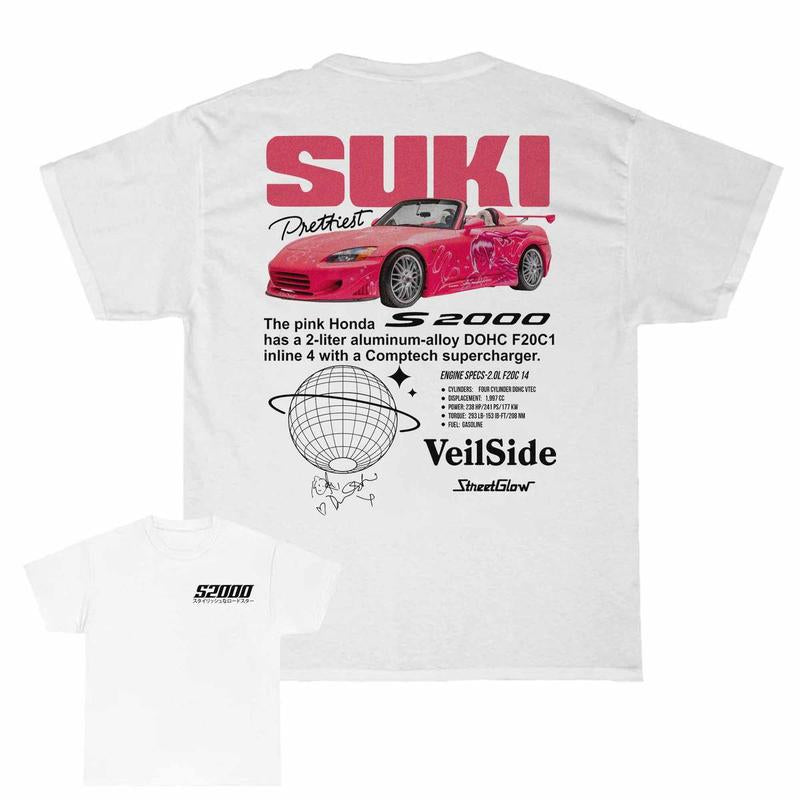 Fast and Furious Hoodie T-Shirt , Suki Shirt , Skyline GT-R34 Unisex Shirt Menswear Top