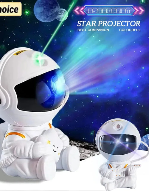 Load image into Gallery viewer, Galaxy Star Astronaut Projector LED Night Light Starry Sky Porjectors Lamp Decoration Bedroom Room Decorative for Children Gifts
