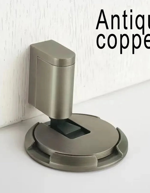 Load image into Gallery viewer, Windproof Door Stopper Indoor Heavy Duty Floor Door Stop Keep Door Open Mechanical No Drilling Door Stopper with Screws
